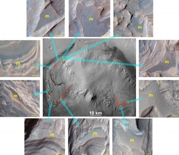 Загадочный маркерный слой пород ждет исследования марсоходом Curiosity