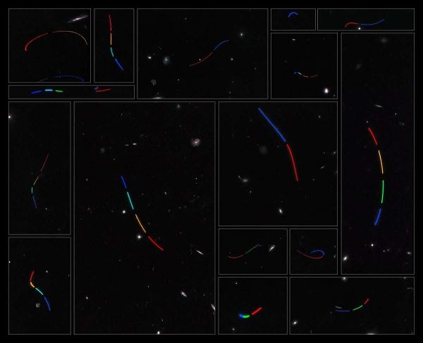Научный проект обнаружил более 1700 астероидных следов на снимках Хаббла