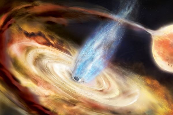 Ученые записали жуткий звук эха черной дыры